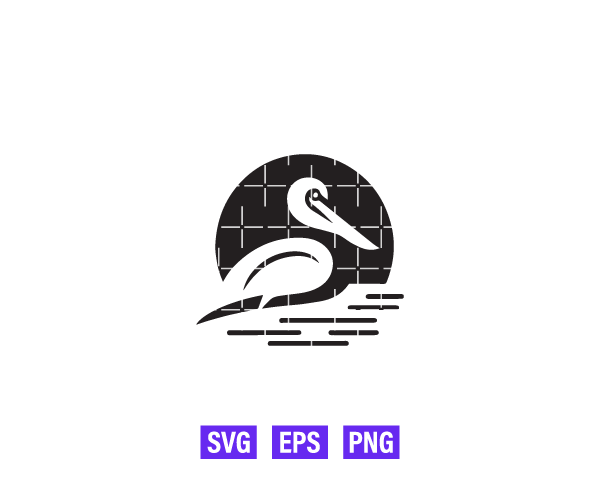 Pelican Logo Graphics Free Download