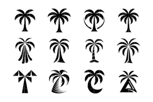 best palm tree logo free download