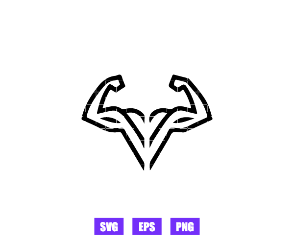 Muscle Logo Graphics Free Download