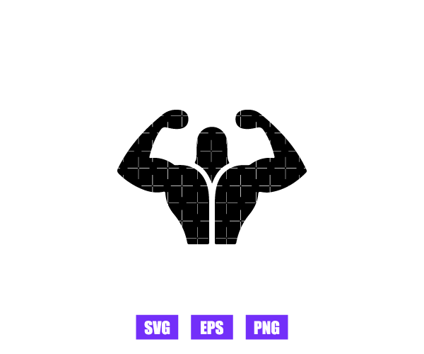 Muscle Logo Graphics Free Download