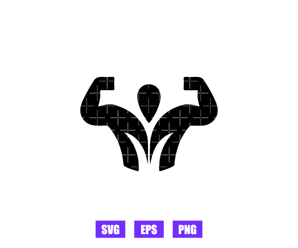 Muscle Logo Graphics Free Download