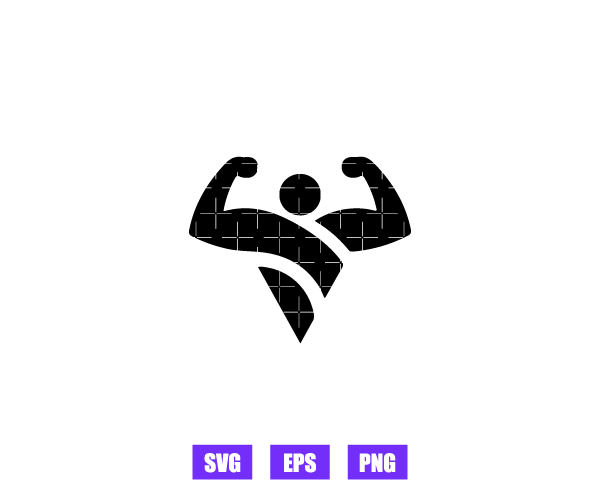 Muscle Logo Graphics Free Download