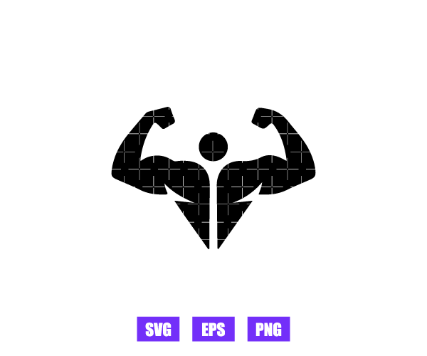 Muscle Logo Graphics Free Download