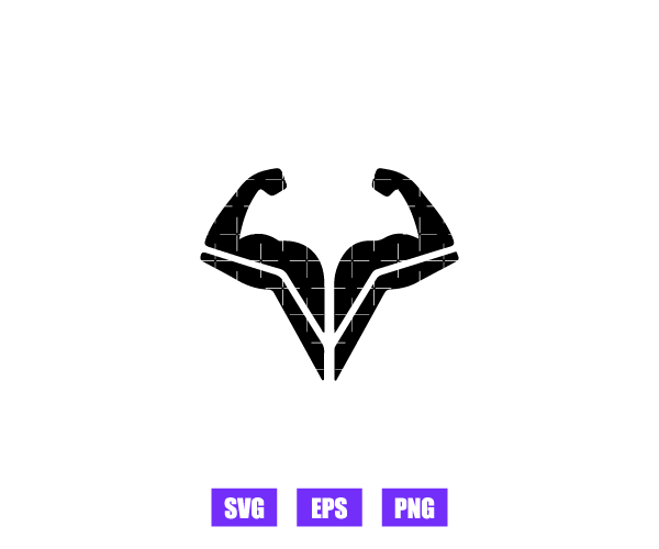 Muscle Logo Graphics Free Download