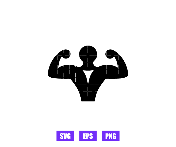 Muscle Logo Graphics Free Download