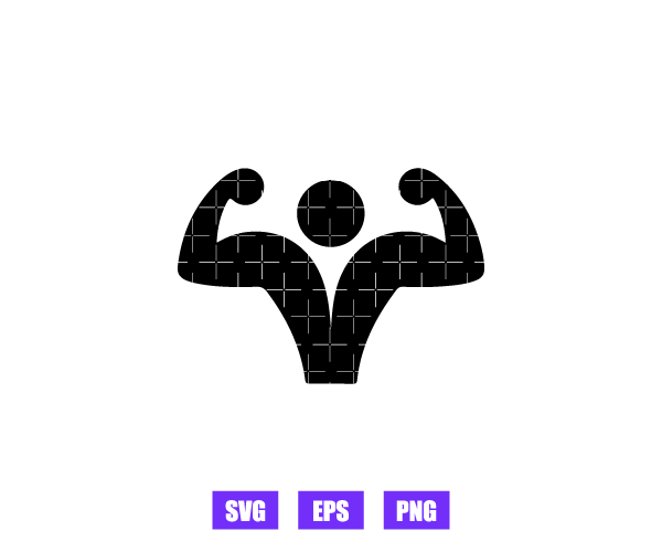 Muscle Logo Graphics Free Download