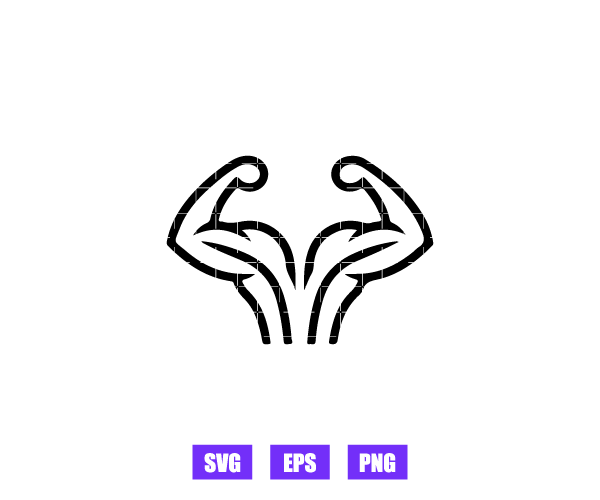 Muscle Logo Graphics Free Download