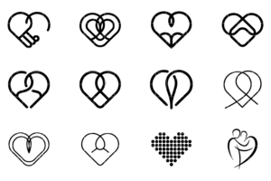 best heart logo free download