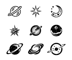 best space logo free download
