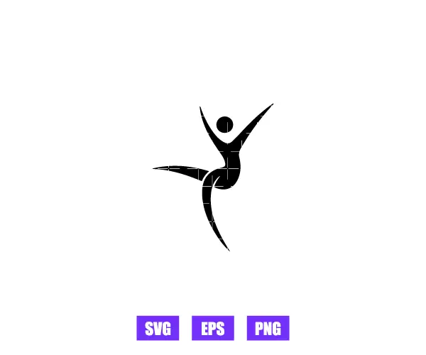 Gymnastic Logo Graphics Free Download