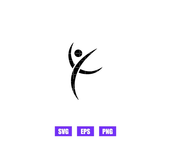Gymnastic Logo Graphics Free Download