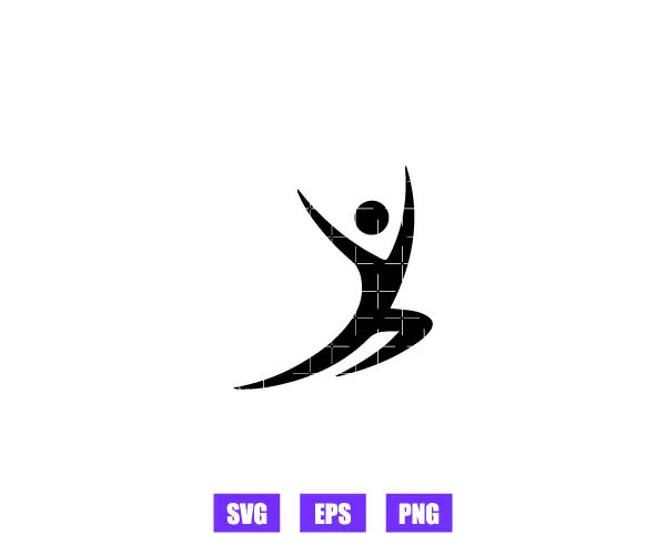 Gymnastic Logo Graphics Free Download