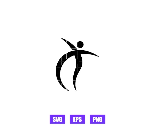 Gymnastic Logo Graphics Free Download