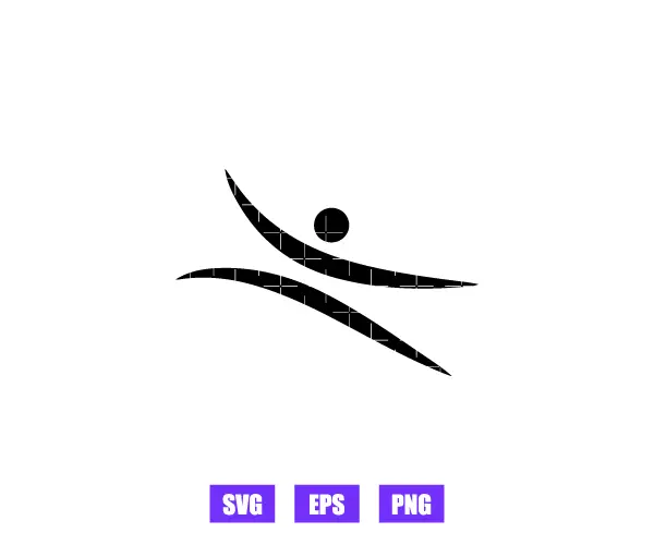 Gymnastic Logo Graphics Free Download