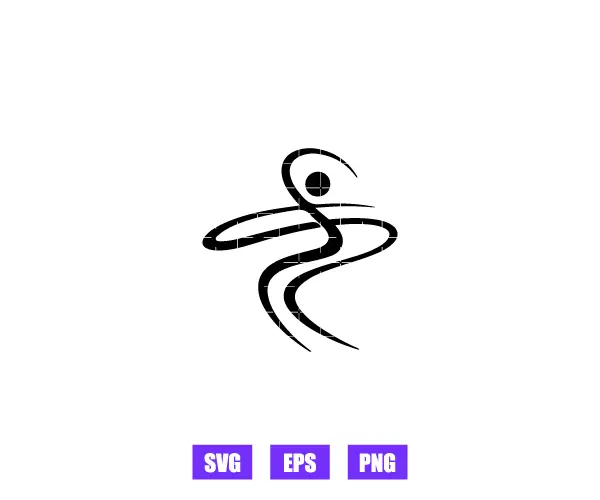 Gymnastic Logo Graphics Free Download