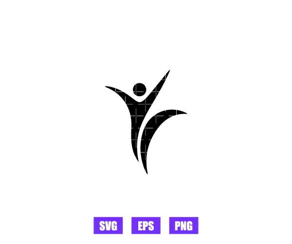 Gymnastic Logo Graphics Free Download