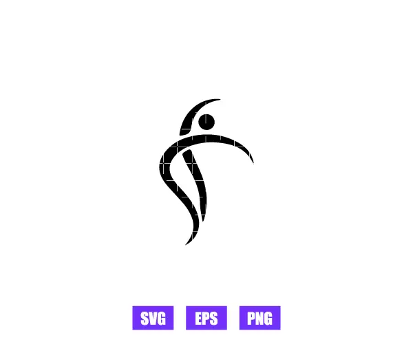 Gymnastic Logo Graphics Free Download