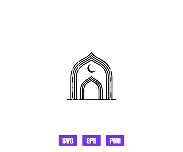 Mosque Logo Graphics Free Download