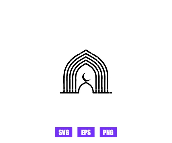 Mosque Logo Graphics Free Download