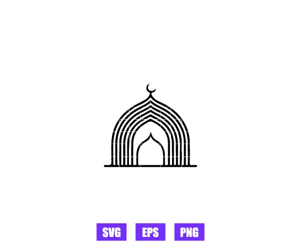 Mosque Logo Graphics Free Download