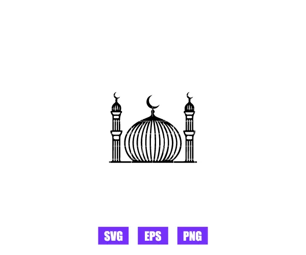 Mosque Logo Graphics Free Download
