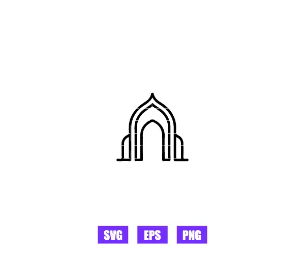 Mosque Logo Graphics Free Download
