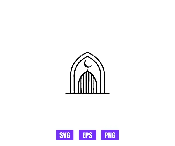 Mosque Logo Graphics Free Download