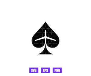 Plane Spade Logo