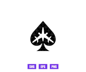 Plane Spade Logo