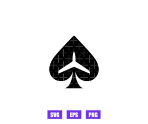 Plane Spade Logo