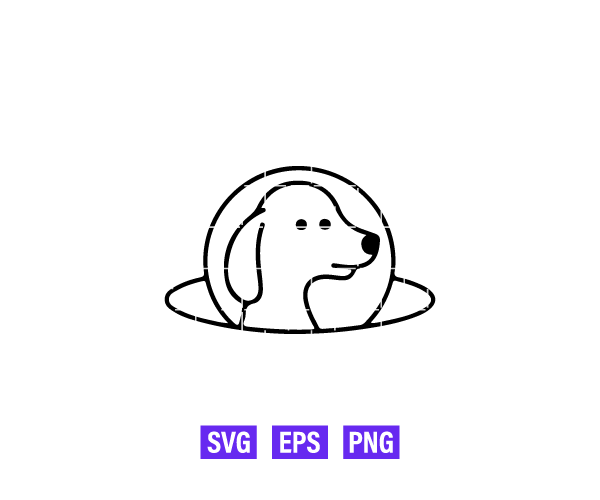 Space Dog Logo