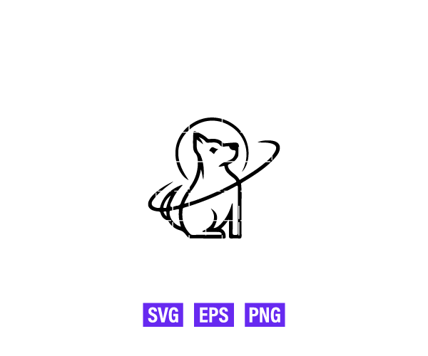 Space Dog Logo