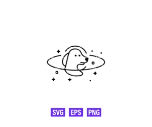 Space Dog Logo