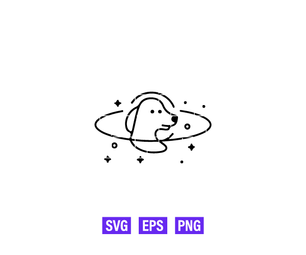 Space Dog Logo
