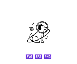 Space Dog Logo