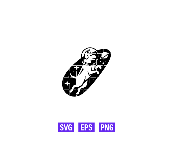 Space Dog Logo