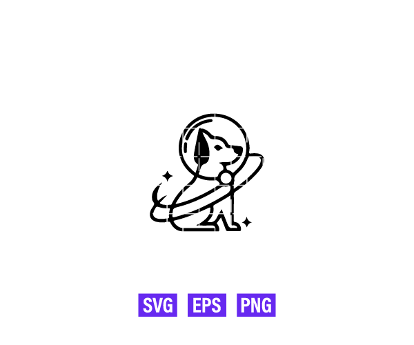 Space Dog Logo