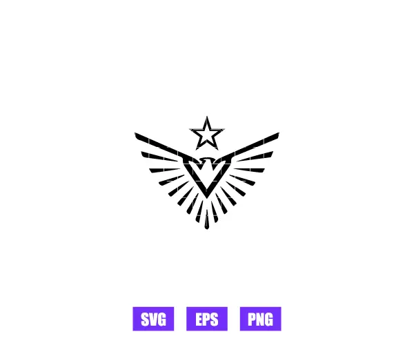 Star Eagle Logo Graphics Free Download