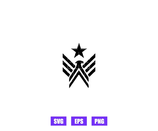 Star Eagle Logo Graphics Free Download