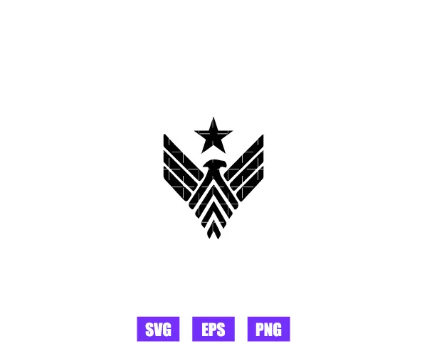 Star Eagle Logo Graphics Free Download