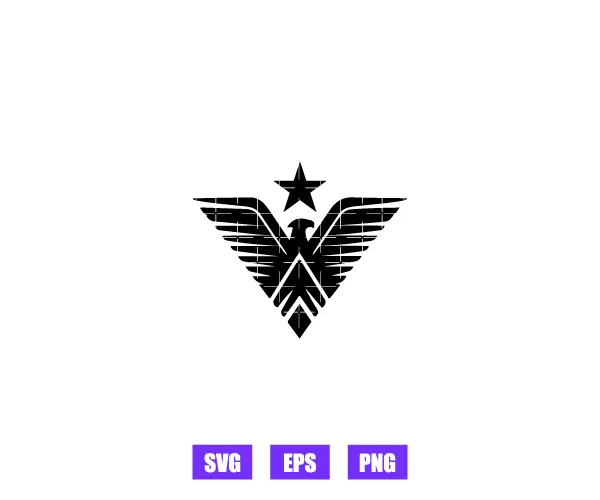 Star Eagle Logo Graphics Free Download