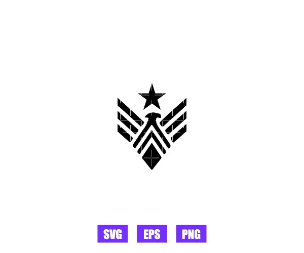 Star Eagle Logo Graphics Free Download