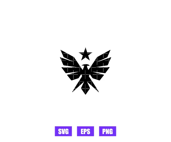 Star Eagle Logo Graphics Free Download