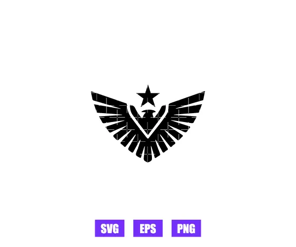 Star Eagle Logo Graphics Free Download