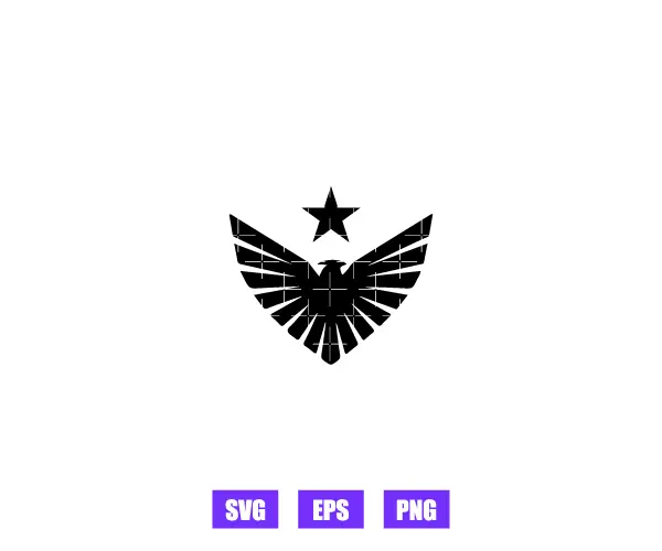 Star Eagle Logo Graphics Free Download