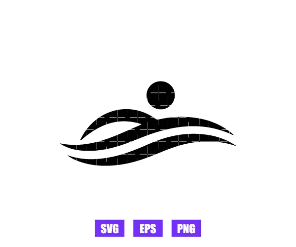 Swimming Logo Graphics Free Download