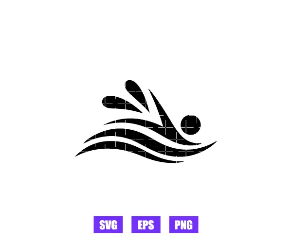 Swimming Logo Graphics Free Download