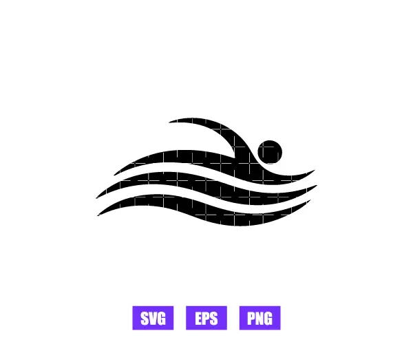 Swimming Logo Graphics Free Download