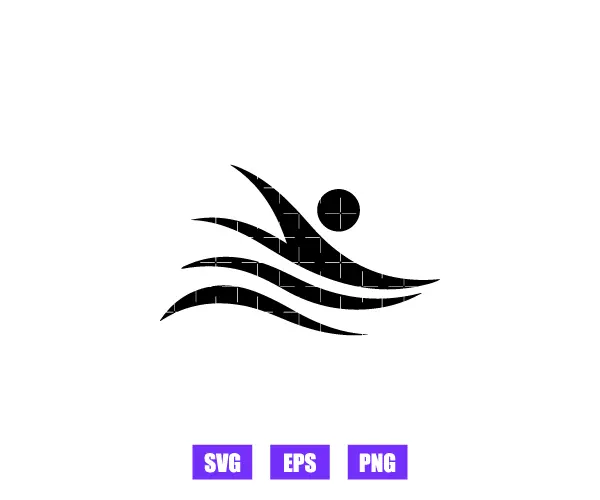 Swimming Logo Graphics Free Download
