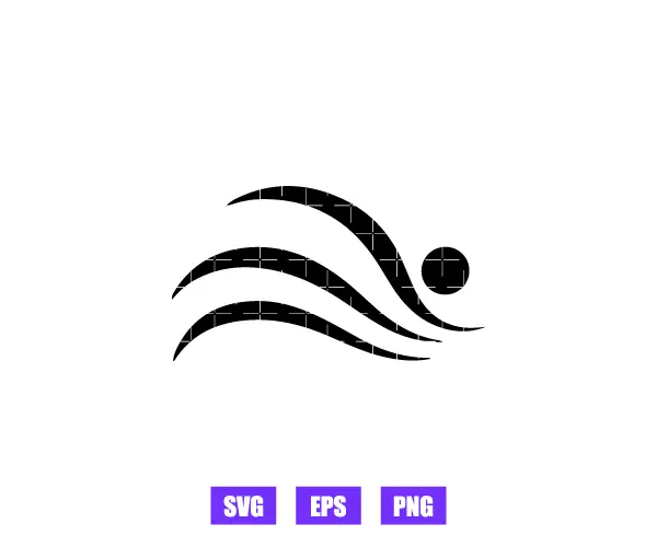 Swimming Logo Graphics Free Download